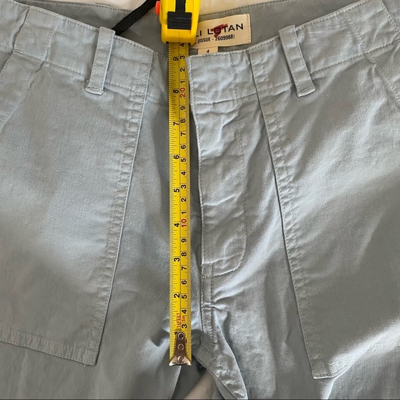 NWOT Nili Lotan Jenna Pant - Steel Blue with Tape - Picture 9 of 9